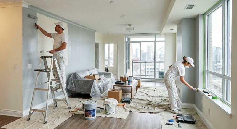 Apartment Interior Painting in Kansas City, KS