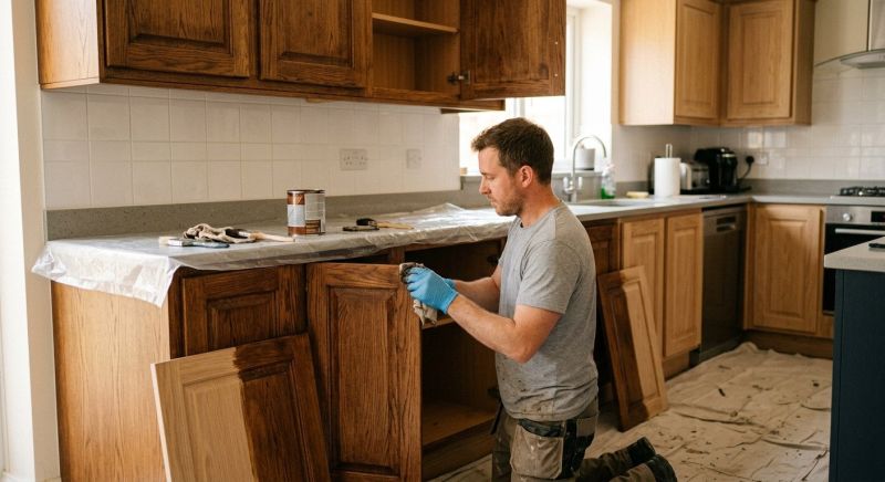 Cupboard Refinishing in Muncie, IN