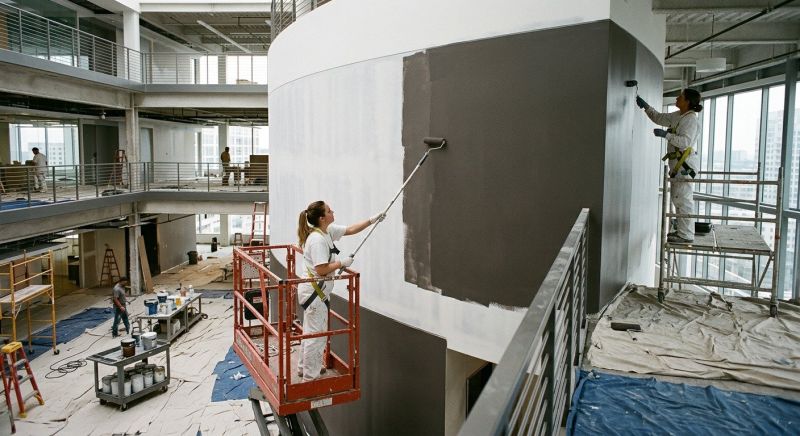 Retail Ceiling Painting in Arvada, CO